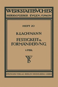 Cover Festigkeit und Formänderung (eBook, PDF)