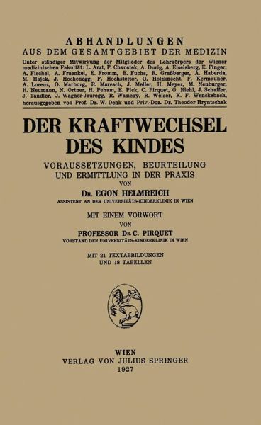 Der Kraftwechsel des Kindes (eBook, PDF) Der Kraftwechsel des Kindes (eBook, PDF)