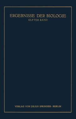 Cover Ergebnisse der Biologie (eBook, PDF)