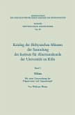 Katalog der Bithynischen Münzen der Sammlung des Instituts für Altertumskunde der Universität zu Köln (eBook, PDF)