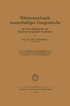 Wärmemechanik wasserhaltiger Gasgemische (eBook, PDF) - Schreiber, Paul