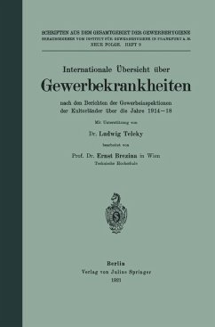Cover Internationale Übersicht über Gewerbekrankheiten (eBook, PDF)