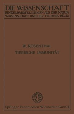 Tierische Immunität (eBook, PDF) - Rosenthal, Werner