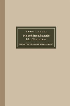 Cover Maschinenkunde für Chemiker (eBook, PDF)