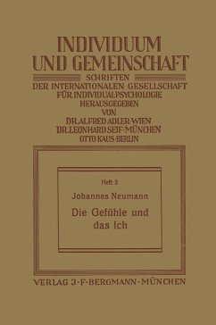 Die Gefühle und das Ich (eBook, PDF) - Neumann, Johannes