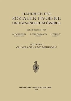 Handbuch der Sozialen Hygiene und Gesundheitsfürsorge (eBook, PDF) - Dietrich, Eduard; Gottstein, Adolf; Schloßmann, Arthur; Teleky, Ludwig