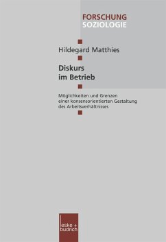 Diskurs im Betrieb (eBook, PDF) - Matthies, Hildegard