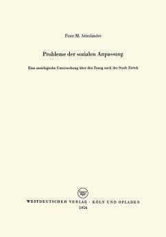 Probleme der sozialen Anpassung (eBook, PDF) - Atteslander, Peter