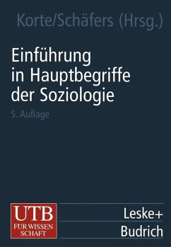 Cover Einführung in Hauptbegriffe der Soziologie (eBook, PDF)