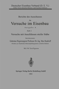 Cover Berichte des Ausschusses für Versuche im Eisenbau (eBook, PDF)