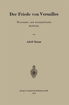 Der Friede von Versailles (eBook, PDF) - Braun, Adolf