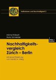 Nachhaltigkeitsvergleich Zürich - Berlin (eBook, PDF)