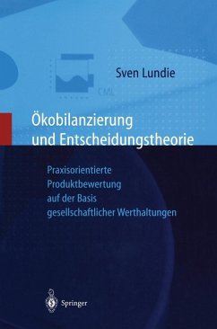 Cover Ökobilanzierung und Entscheidungstheorie (eBook, PDF)