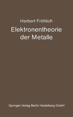 Cover Elektronentheorie der Metalle (eBook, PDF)