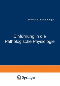 Einführung in die Pathologische Physiologie (eBook, PDF) - Bürger, Max