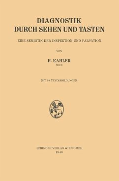 Cover Diagnostik durch Sehen und Tasten (eBook, PDF)
