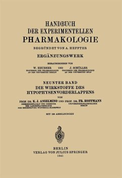 Die Wirkstoffe des Hypophysenvorderlappens (eBook, PDF) - Anselmino, Karl J.; Hoffmann, Na