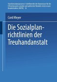 Die Sozialplanrichtlinien der Treuhandanstalt (eBook, PDF)