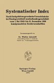Systematischer Index (eBook, PDF) Systematischer Index (eBook, PDF)