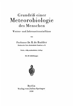 Cover Grundriß einer Meteorobiologie des Menschen (eBook, PDF)