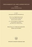 Berechnung von rotationssymmetrischen Schalen aus Kunststoff (eBook, PDF)