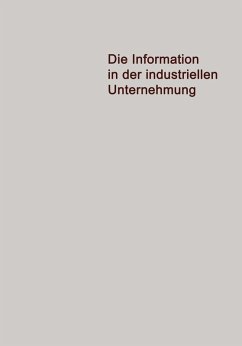 Cover Die Information in der Industriellen Unternehmung (eBook, PDF)