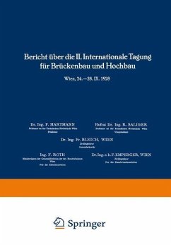 Bericht über die II. Internationale Tagung für Brückenbau und Hochbau / Report of the 2nd International Congress for Bridge- and Structural Engineering / Compte-Rendu du 2me Congrès International de Construction des Ponts et Charpentes (eBook, PDF)