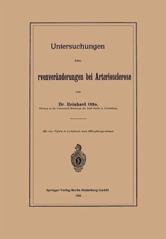 Untersuchungen über Sehnervenveränderungen bei Arteriosclerose (eBook, PDF) - Otto, Reihand