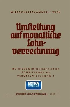 Cover Umstellung auf monatliche Lohnverrechnung (eBook, PDF)