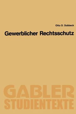 Cover Gewerblicher Rechtsschutz (eBook, PDF)