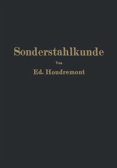 Einführung in die Sonderstahlkunde (eBook, PDF) - Houdremont, Ed.