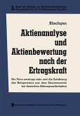 Aktienanalyse und Aktienbewertung nach der Ertragskraft (eBook, PDF)