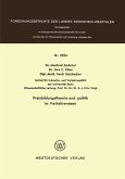 Preisbildungstheorie und -politik im Verkehrswesen (eBook, PDF)