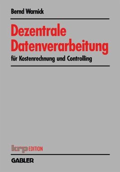 Cover Dezentrale Datenverarbeitung für Kostenrechnung und Controlling (eBook, PDF)