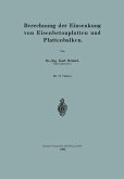 Berechnung der Einsenkung von Eisenbetonplatten und Plattenbalken (eBook, PDF)