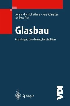 Glasbau (eBook, PDF) - Wörner, Johann-Dietrich; Schneider, Jens; Fink, Andreas