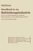 Handbuch für die Bekleidungsindustrie (eBook, PDF)
