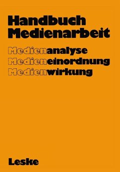 Cover Handbuch Medienarbeit (eBook, PDF)