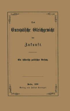 Cover Das Europäische Gleichgewicht der Zukunft (eBook, PDF)