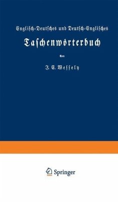 Cover Englisch-Deutsches und Deutsch-Englisches Taschenwörterbuch (eBook, PDF)