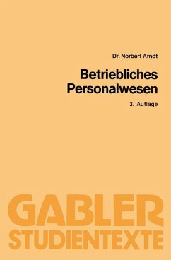 Betriebliches Personalwesen (eBook, PDF) - Arndt, Norbert