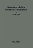 Korrosionstabellen metallischer Werkstoffe (eBook, PDF)