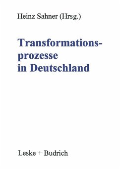 Transformationsprozesse in Deutschland (eBook, PDF)