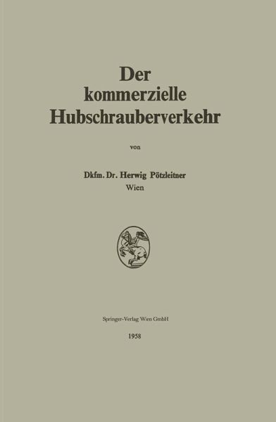 Der Kommerzielle Hubschrauberverkehr (eBook, PDF)