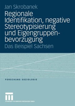 Cover Regionale Identifikation, negative Stereotypisierung und Eigengruppenbevorzugung (eBook, PDF)