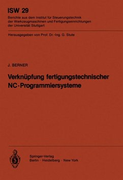 Verknüpfung fertigungstechnischer NC-Programmiersysteme (eBook, PDF) - Berner, J.