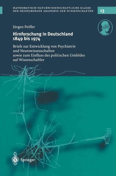 Hirnforschung in Deutschland 1849 bis 1974 (eBook, PDF) Hirnforschung in Deutschland 1849 bis 1974 (eBook, PDF)