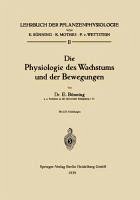 Die Physiologie des Wachstums und der Bewegungen (eBook, PDF) - Bünning, Erwin