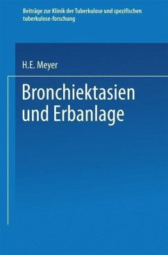 Bronchiektasien und Erbanlage (eBook, PDF) - Meyer, Hugo Eberhard