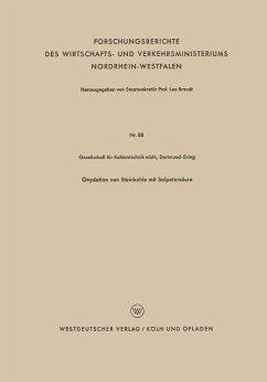 Oxydation von Steinkohle mit Salpetersäure (eBook, PDF)